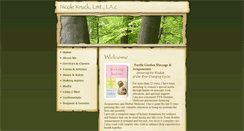 Desktop Screenshot of fertilegardenmassage.com
